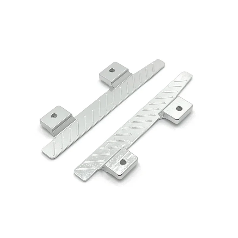 ABXE-1Pair RC Car Upgrade Left And Right Pedal  For 1/12 MN82 LC79 MN78 RC Car Upgrade Accessories Silver