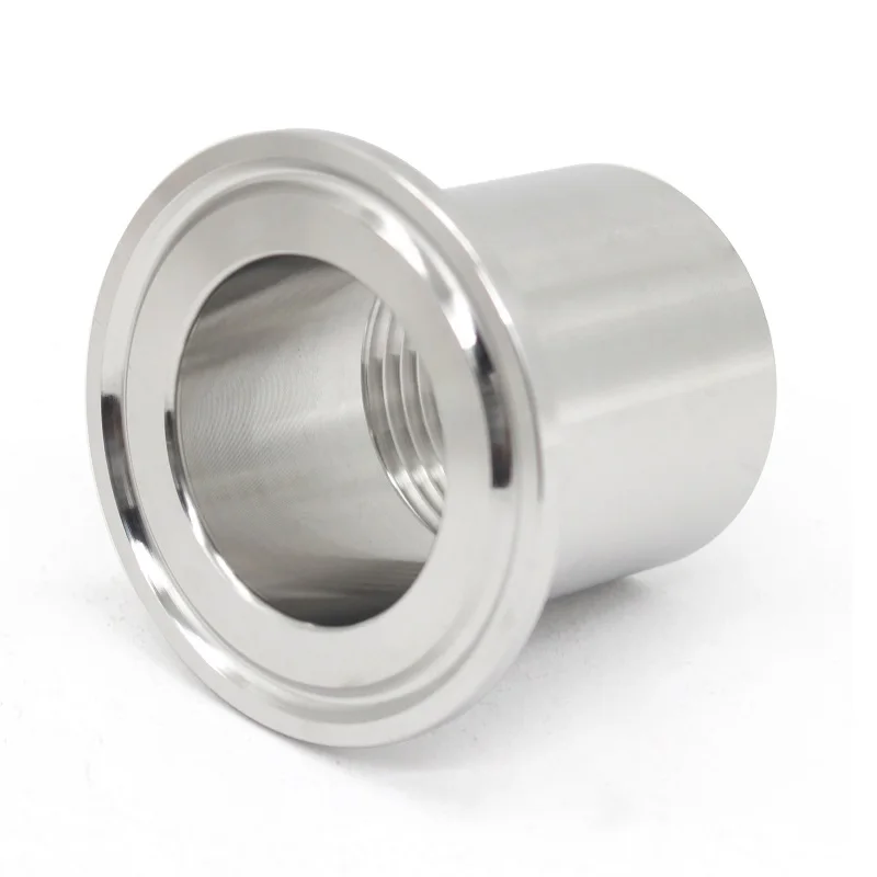 1/2 "-2" (DN8-DN50) BSPT Фитинг с внутренней резьбой SS304/SS316L Переходник с тройным зажимом из нержавеющей стали санитарного класса