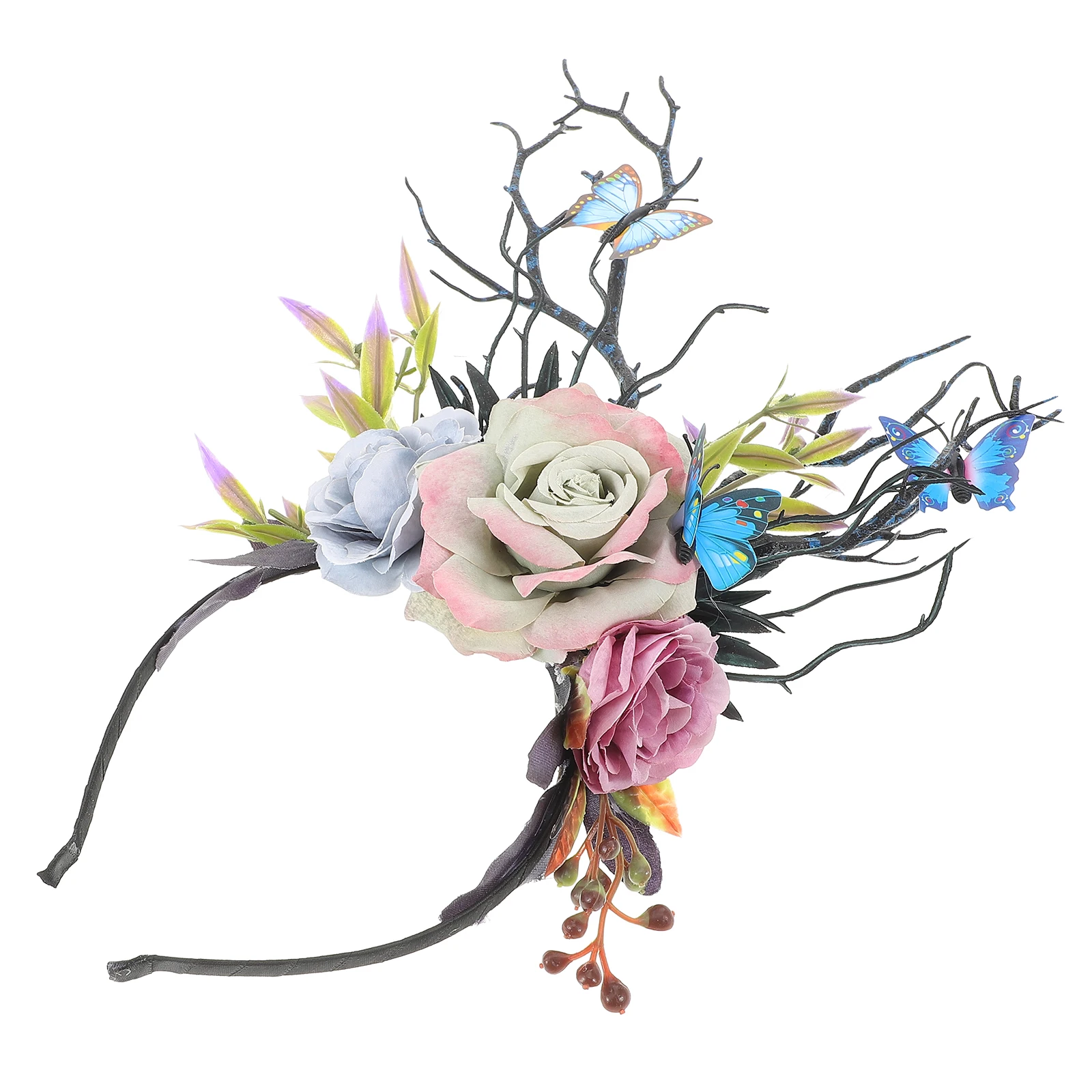 

Antler Headband Cosplay Tree Branch Elk Festival Headbands Antlers Branches Adult Manual
