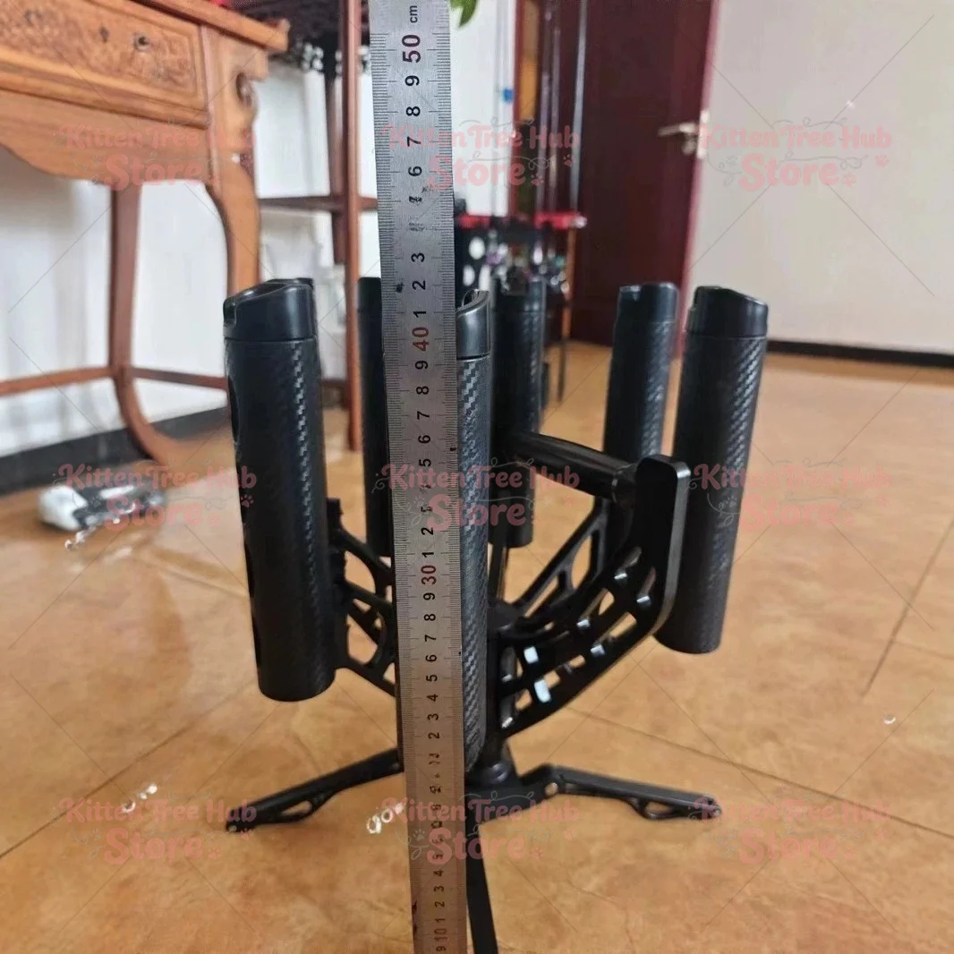 360 degree rotating rod holder [7 rod holders] Fishing rod holder