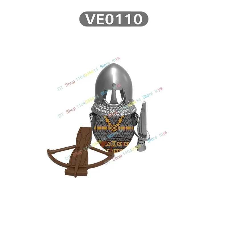 

Collection Building Blocks Forward Knight Medieval Series Action Figures Bricks Accessories Shields Toys for Children Gifts