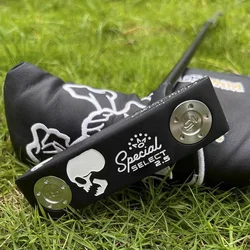 New Skull 2.5 Golf Putter 32/33/34/35 Inches Slotted Putter with Cover with Logo