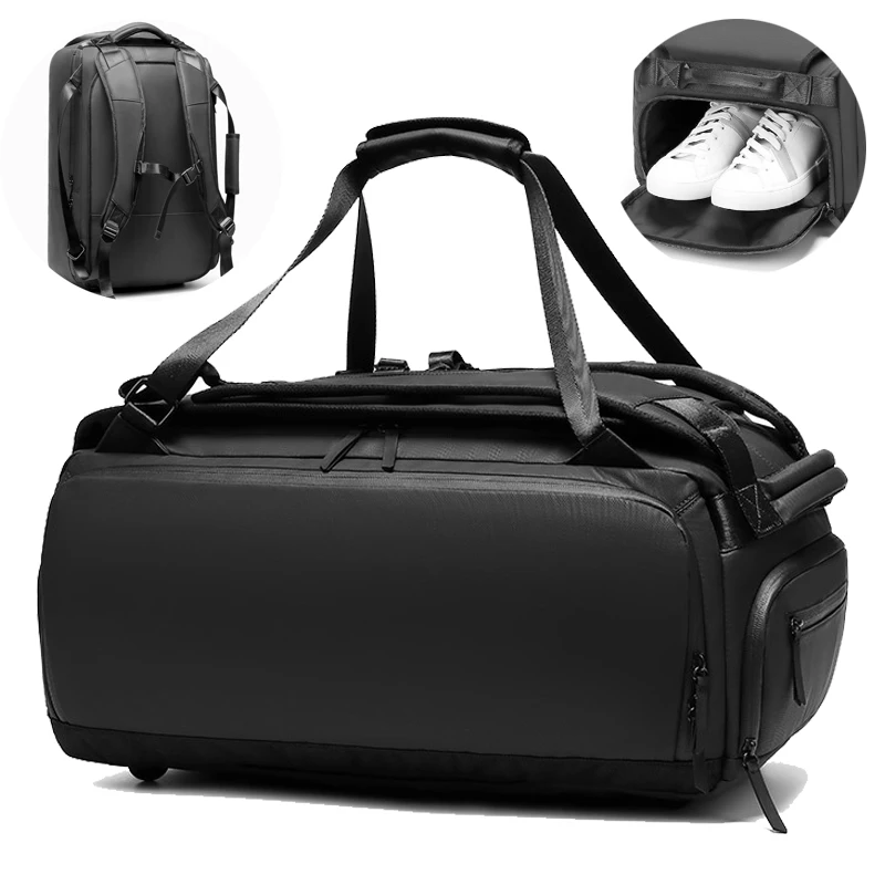 

40L Men Travel Bag Luggage Gym Bags Multi-funcation Fitness Shoulder Bag Outdoor Traveling Handbags Backpack For Business XA243A