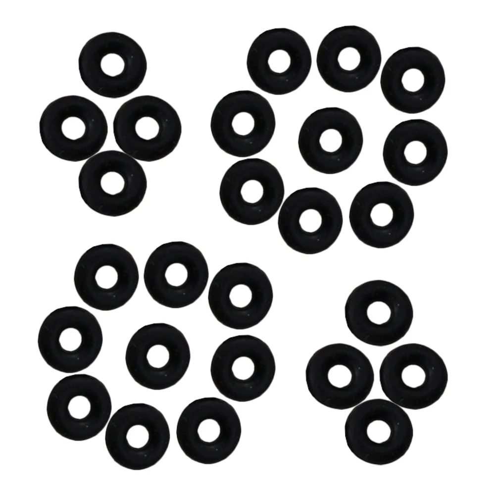 

100pcs Anti-Skid Beads Rubber Jewelry Making Diy Jewelry Making Beads Accessories Bracelet Necklace Parts Craft Supplies