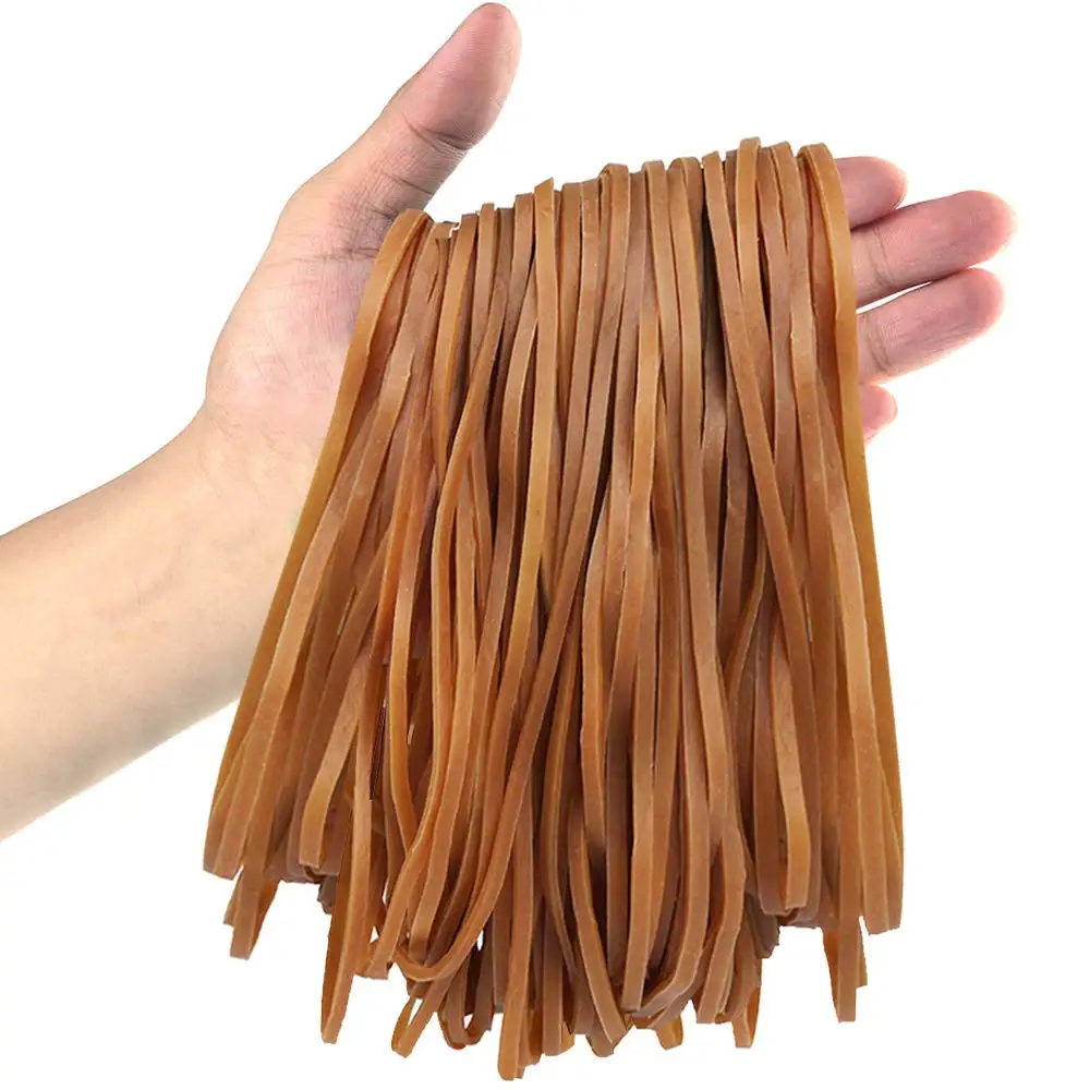 

180 штук больших резиновых лент оптом, 8-дюймовые прочные эластичные ленты для офиса, школы, дома, для фиксации мусорных пакетов