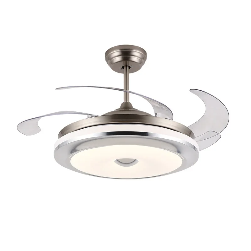

Ceiling power saving silent home living room dining room invisible fan light