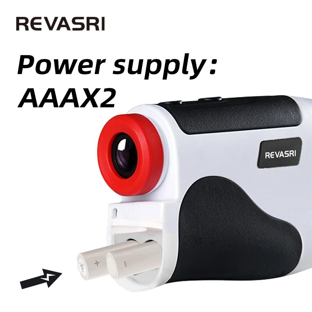 REVASRI Laser Rangefinder 600M Slope,Flag Pole Lock Vibration for Golf Sport,Survey, Hunting