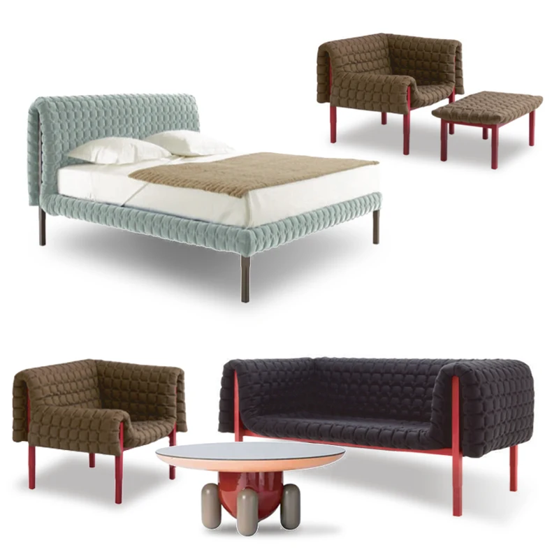

//Italian Minimaluxe Velvet Fabric Sofa 3 Seater Couch Living Room Sofas Set Modern Furniture Living Room Sofa Set For Home