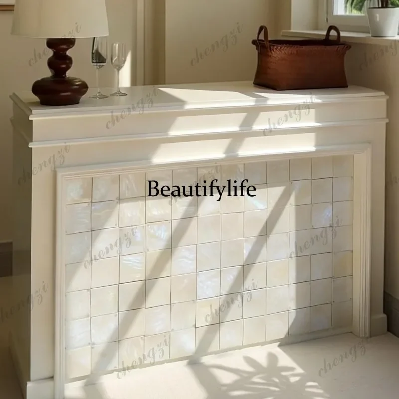 QQ Checkout page Clothing shop Bar counter Shop Small paint reception desk French