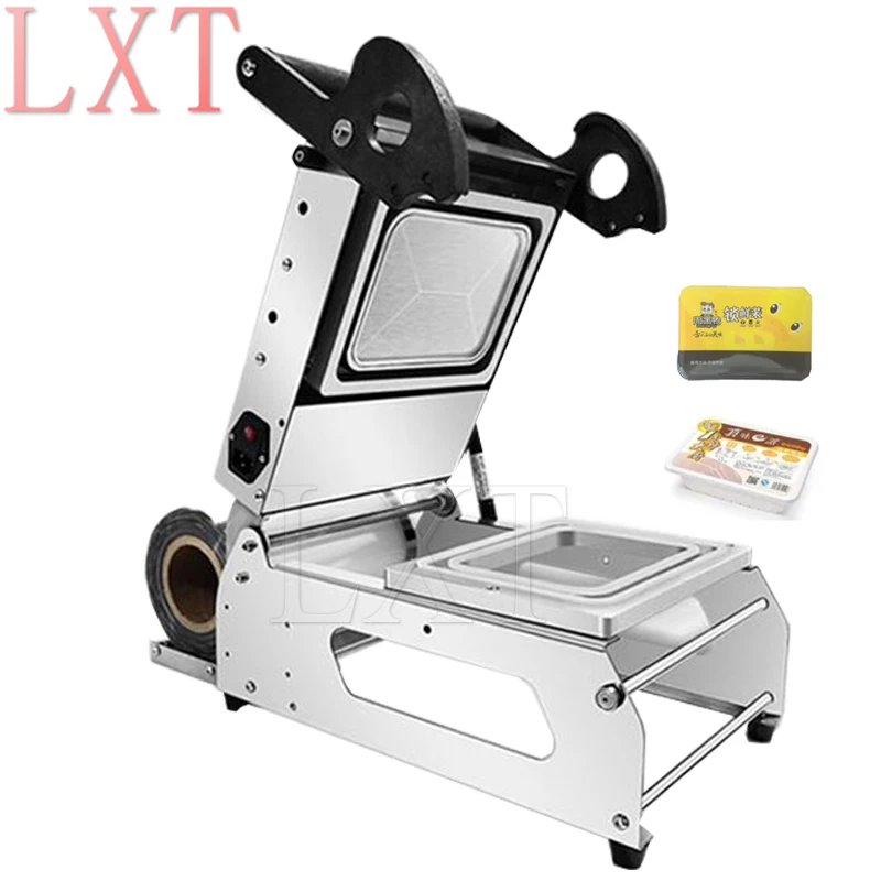 Manual Tray Sealer Lunch Box Packaging Machine Plastic Food Container Sealing Meal Packing Machine 220V