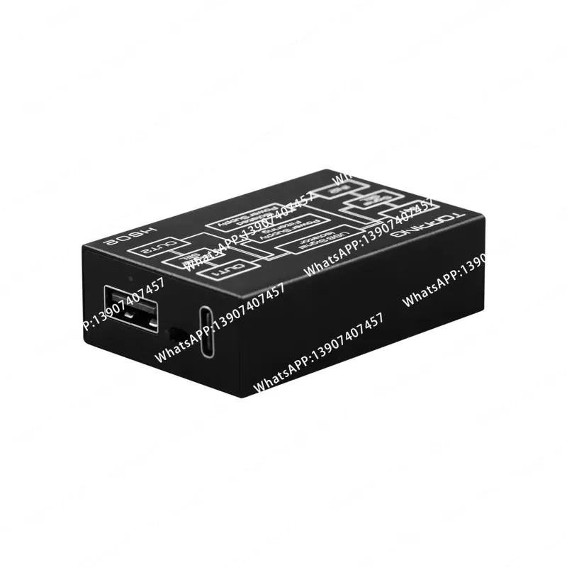 Topping HS02 High Performance USB 2.0 Isolator, Low Latency, Eliminates Ground Loop Noise