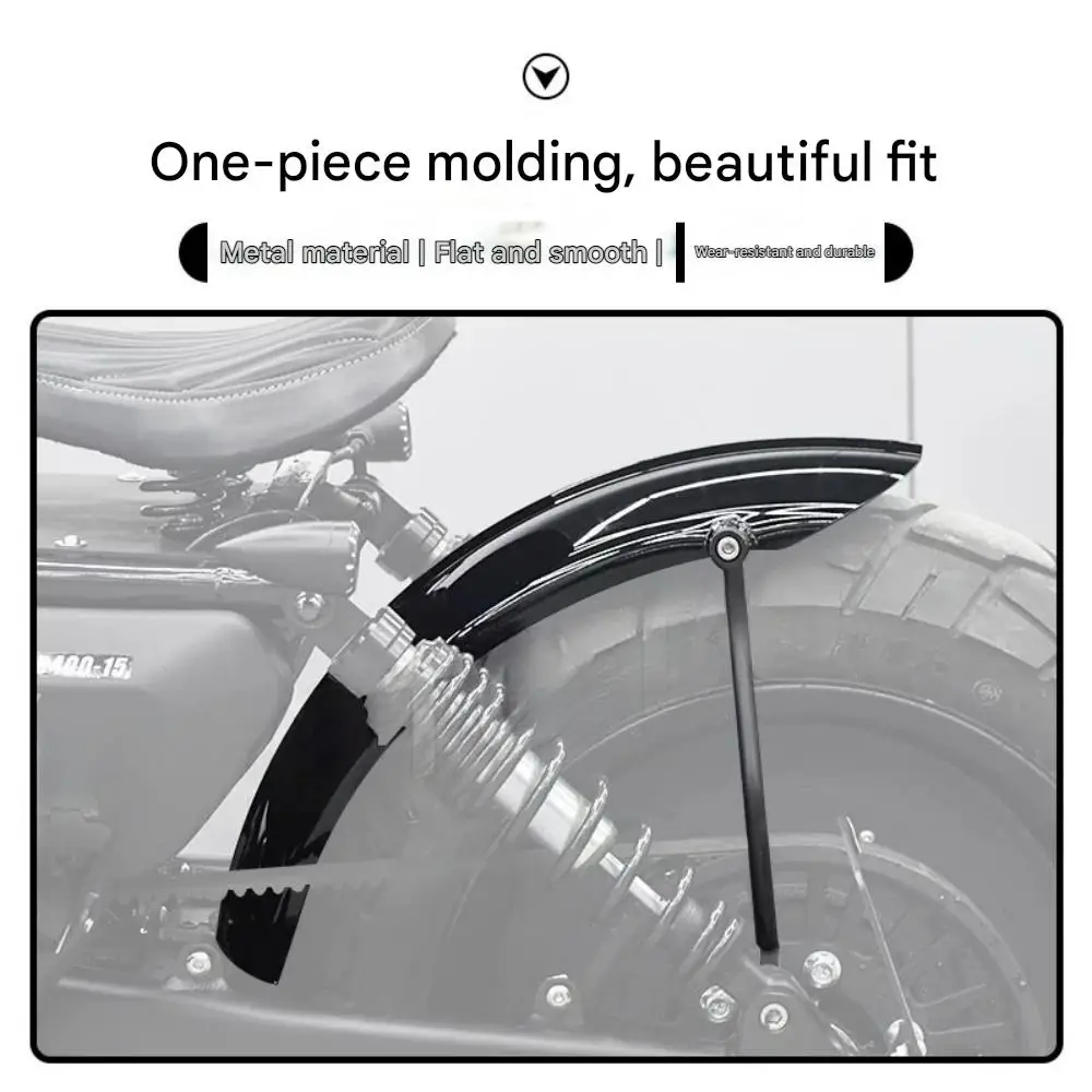 Good Quality For BENDA ChinchiIIa 500 custom bobber short tail rear fender retro mud flap rear fender accessories