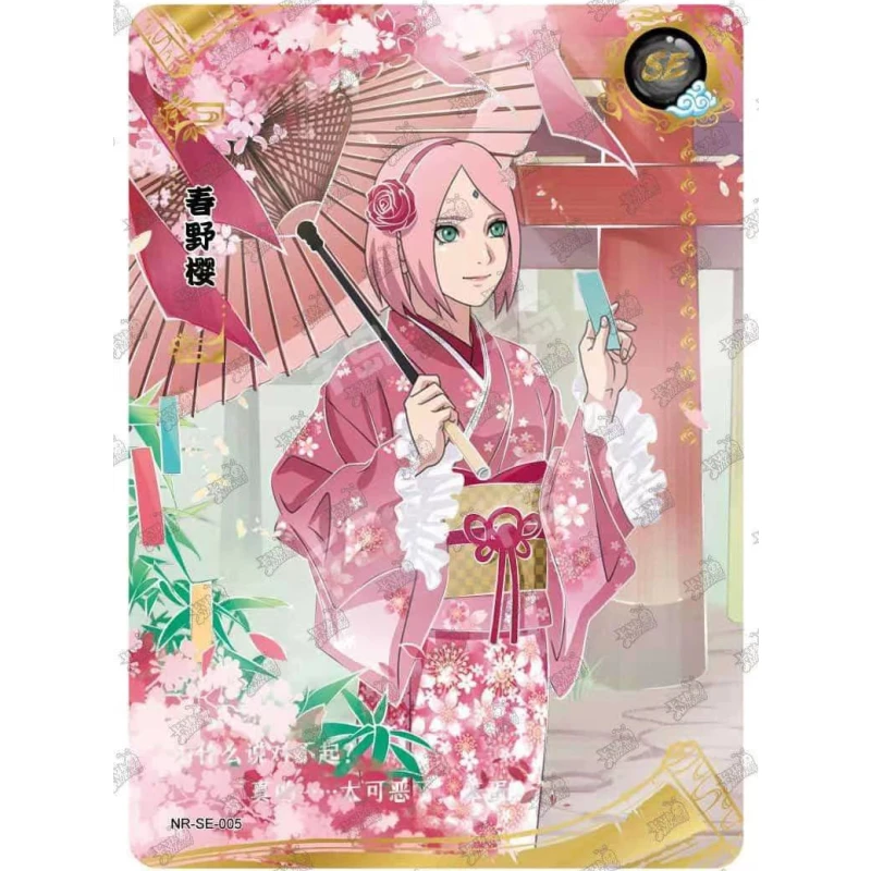 Kayou Naruto SE Series Single Card Ootsutsuki Kaguya Senju Hashirama Nohara Rin Rare Collection Card Christmas Gift Toys