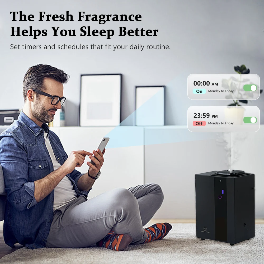 NAMSTE 4000m3 نظام HVAC ناشر رائحة التطبيق الذكي التحكم بدون ماء زيت طبيعي الناشرون المنزل معطّر الهواء العطور الناشر #2