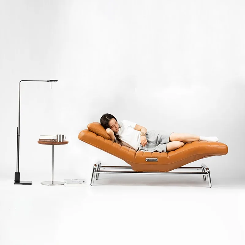 Single electric sofa, leather sofa, multi-functional electric home leisure chair
