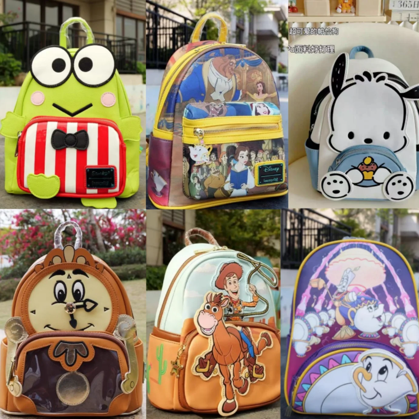 

Горячий Loungefly Disney совместный бренд Винни Пух, небольшой размер, дождливый дневной рюкзак, водонепроницаемая модная детская сумка