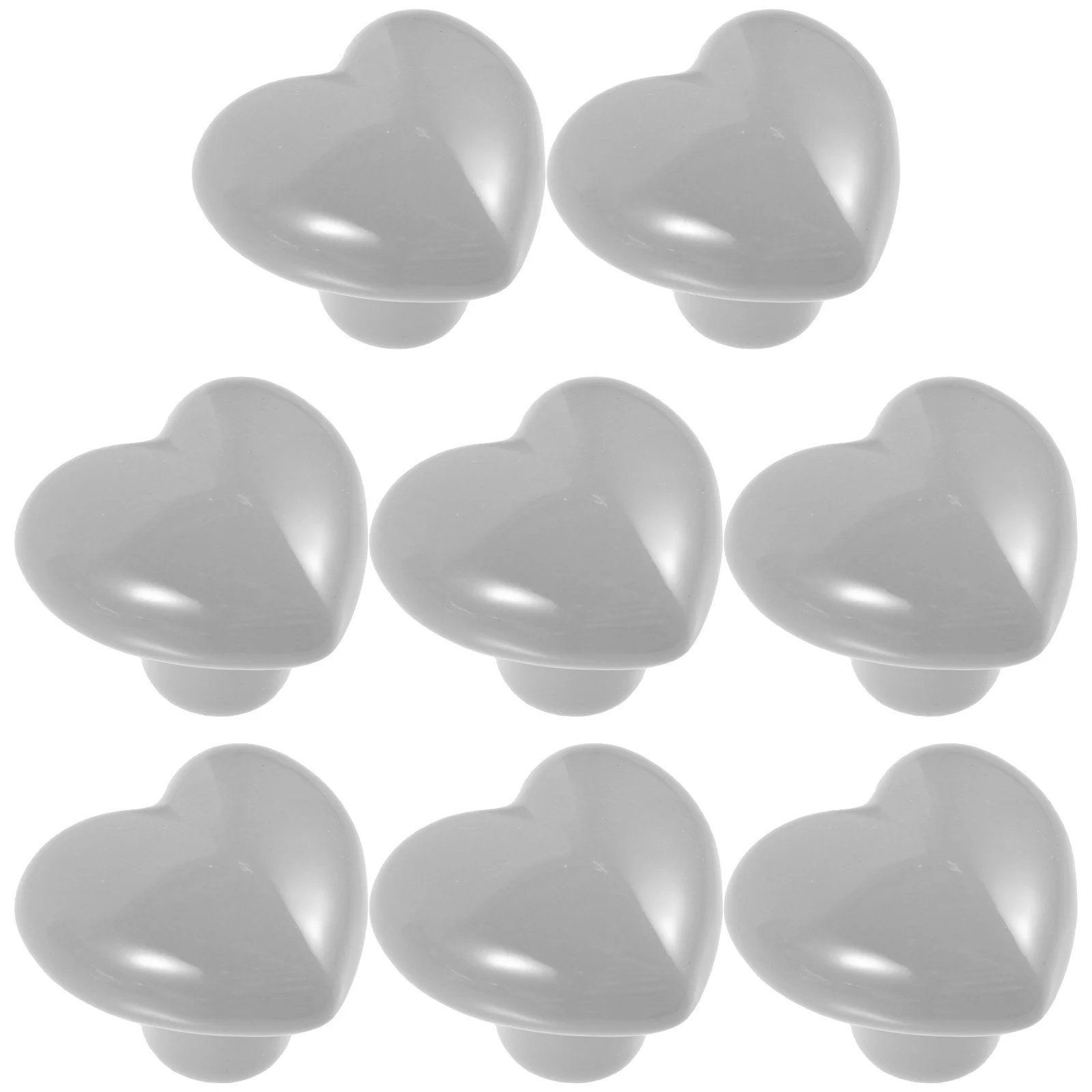 

8pcs Ceramic Knobs 30Mm Drawer Cabinet Handles For Kitchen Wardrobe Bathroom Furniture Cabinet Pulls Decorative Door Knobs