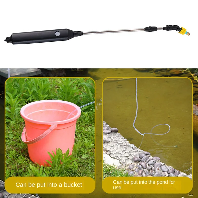 Pulverizador eléctrico de ABUL-2X para jardín, atomización automática, pulverizador de plantas recargable por USB, botella, regadera para jardín