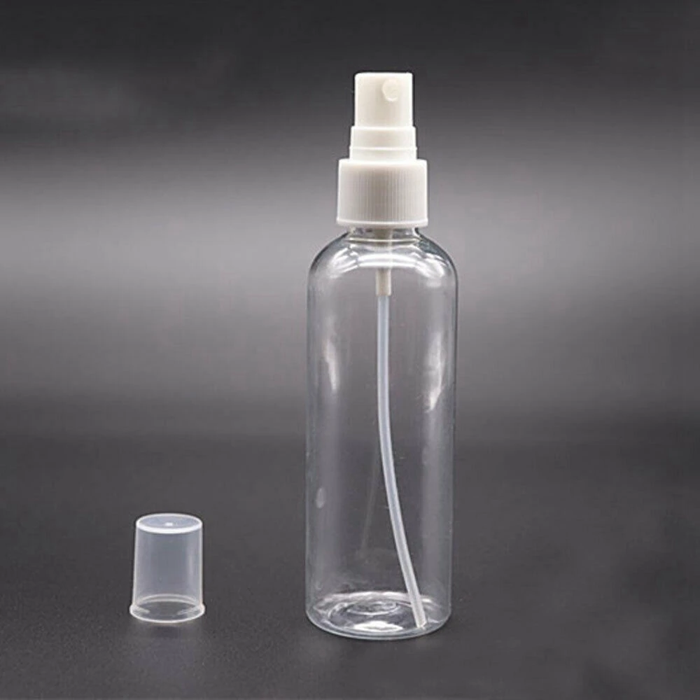 

B25B 50PCS 100 Ml Transparent Plastic & 50 Pieces 50Ml Spray Bottles