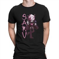 Friday Night Funkin Creative TShirt for Men Fnf Sarv Round Collar Pure Cotton T Shirt Personalize Birthday Gifts Streetwear
