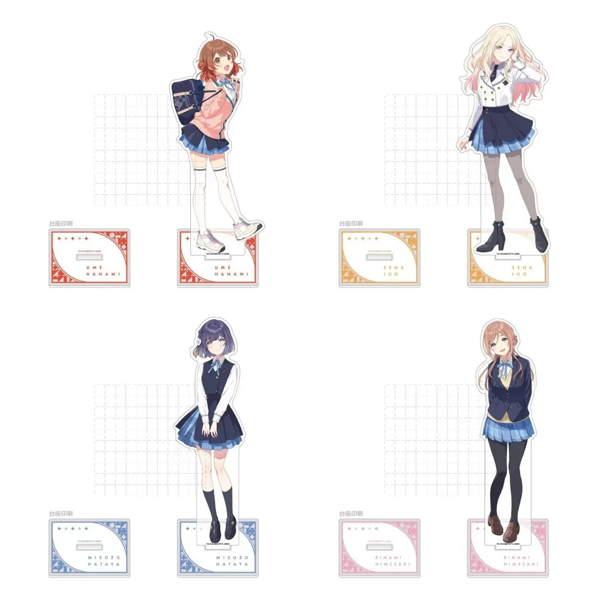 Акриловая подставка для фигурок Kotone Fujita, Tsubame Amaya, Mao Arimura, China Kuramoto, аксессуары, игрушки, фигурки B