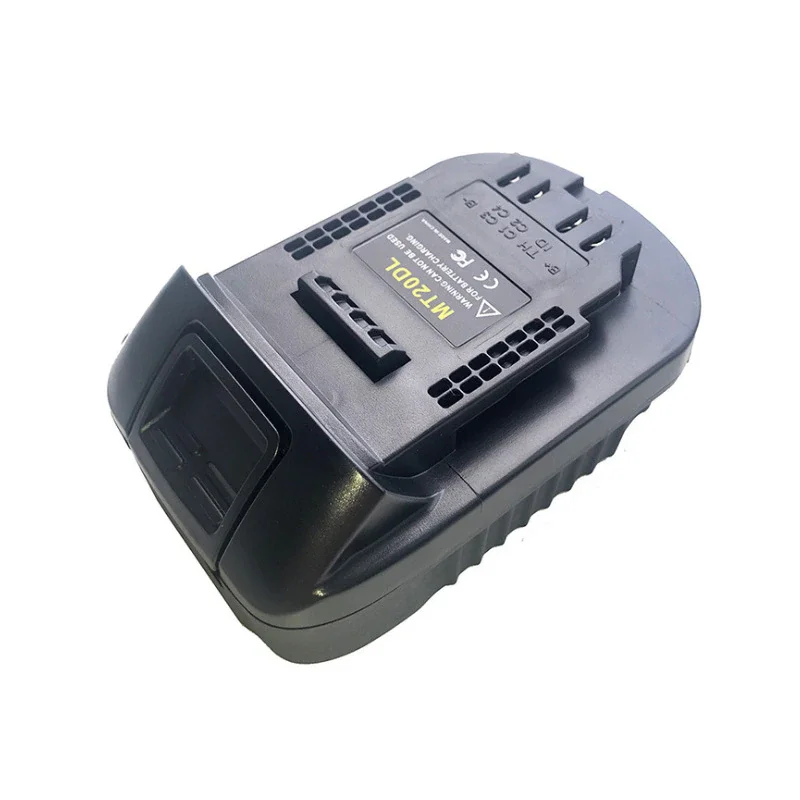 For Makita 18V Li-Ion Battery Bl1830 Bl1860 Bl1815 To For Dewalt 18V 20V Li-Ion Battery tool Dcb200 Battery Adapter Mt20Dl