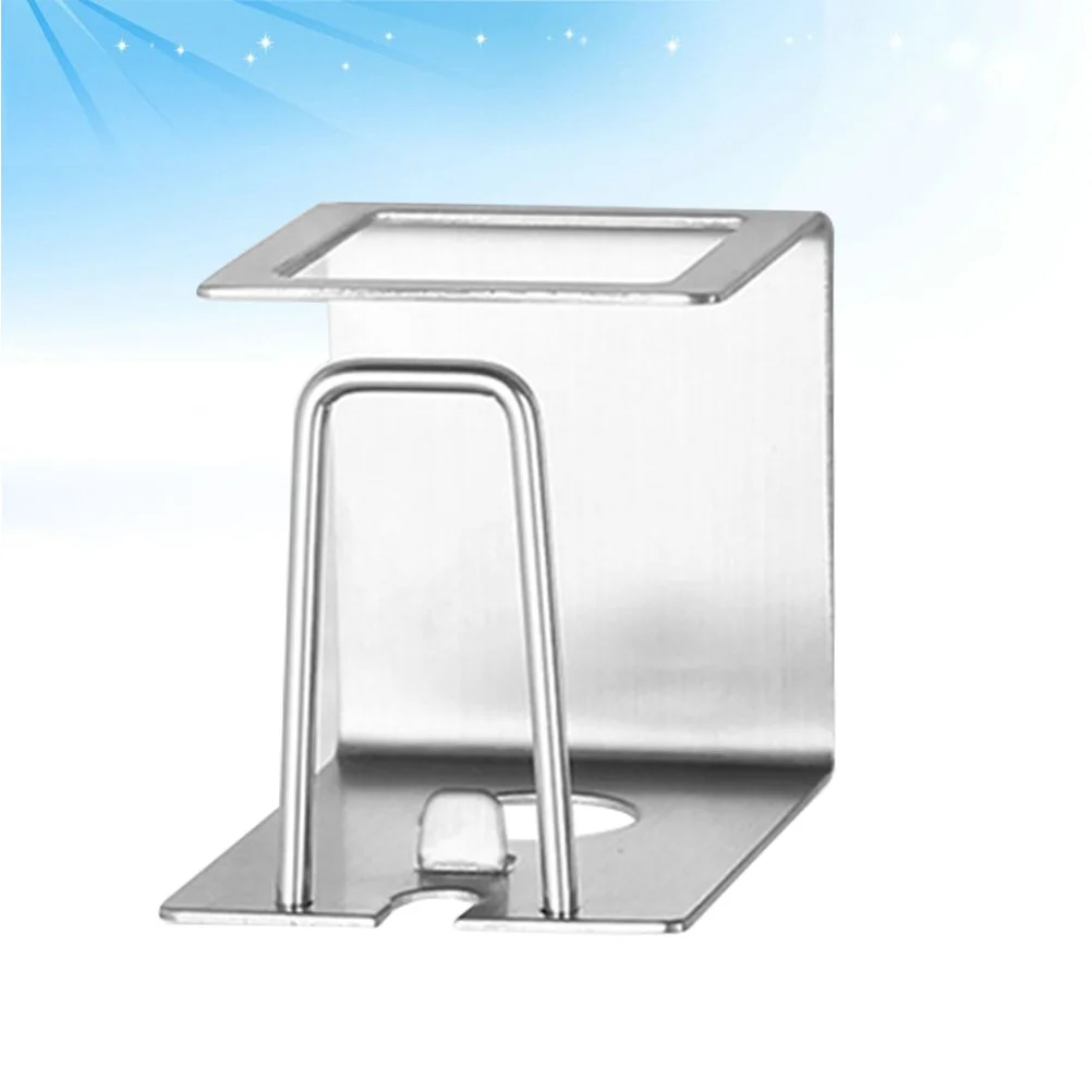 

Stainless Steel Toothbrush Holder Wall Mounted Bathroom Storage Rack For Cup Toothpaste 304 Metal Shelf With Drainage