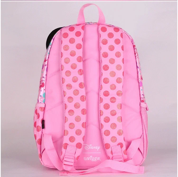 Original  Australia Smiggle Disney Minnie Children Student School Bag Wallet Lunch Bag Backpack Water Cup Student Gifts