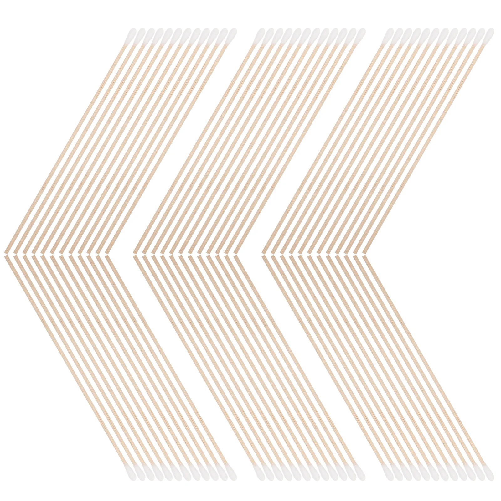 100 шт. пылезащитные ватные тампоны из натурального дерева