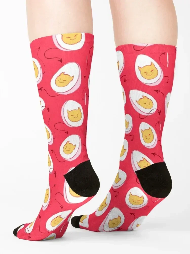 جوارب البيض الشيطان، جوارب رياضية، أفكار هدايا عيد الحب الرياضية، جوارب نسائية للرجال