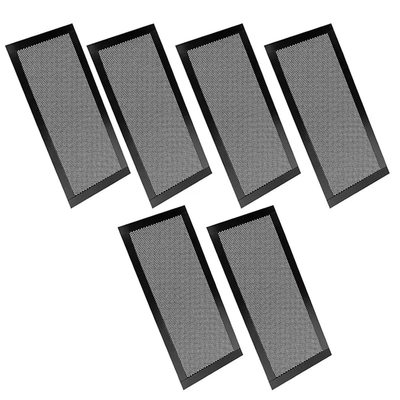 AAAN-PVC Grille Blocker 6PCS Magnetic Floor Vent Cover 5.5X12 Inch For Draft Control, HVAC Efficiency, And Home Decor