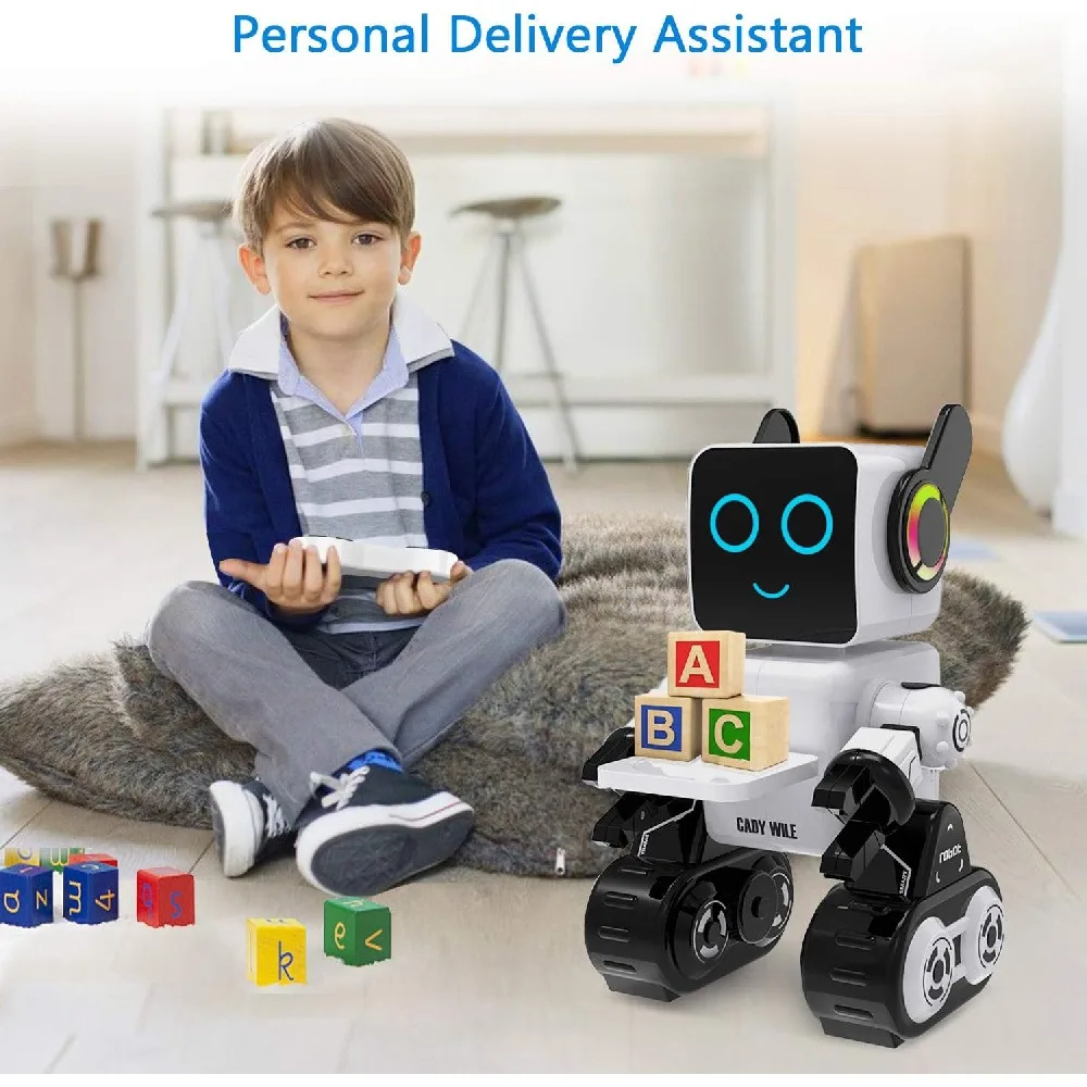 AI Robot Toy for Kids Smart RC Robots with Touch and Sound Control Robotics Intelligent Programmable Robot for Boys Girls Gift