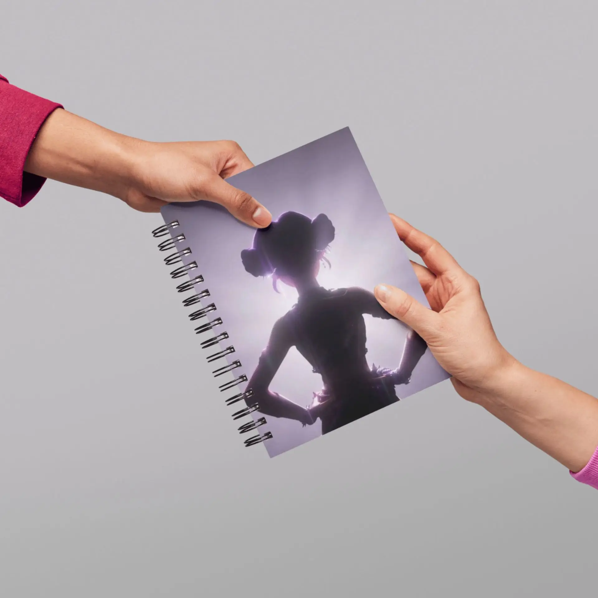 A6 لـ K-pop شيطان الصيادين دفتر لفائف ملزمة طالب مهمة دفتر تسليط الضوء على ملخص مذكرة الوسادة 50 صفحة هدية