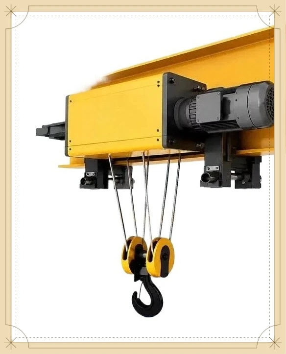 European Low Headroom Electric Wire Rope Hoist, Dual Speed 3Ton 5Ton 10Ton 20Ton, for Overhead Crane Warehouse Lifting