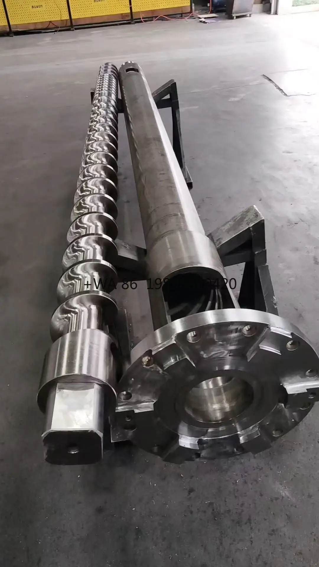 Pellet Production Screw and Barrel Line/granules Making Machine Price PET PP PE PVC Plastic