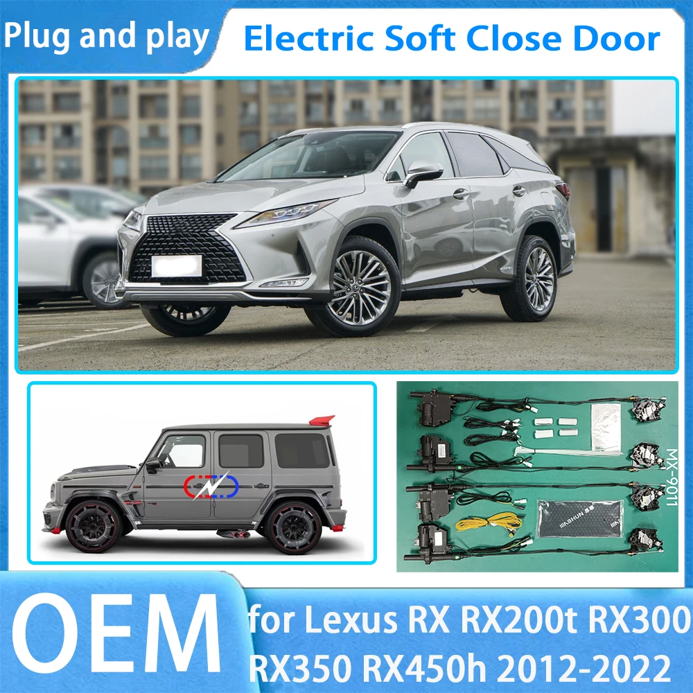 for Lexus RX RX200t RX300 RX350 RX450h 2012-2022 OEM Car Soft Close Door System Automatic Electric Auto Pull Power Latch Power