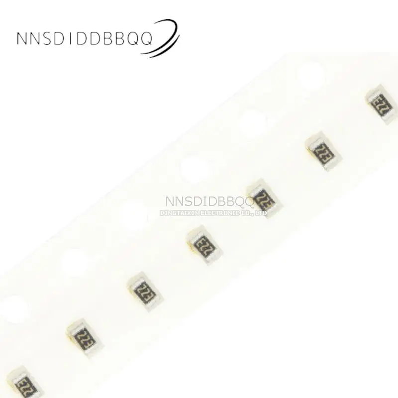 50 pz 0603 resistore a Chip 22KΩ(2202) ± 0.5% resistore SMD componenti elettronici