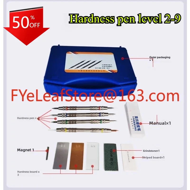 Hot sales2-9 Mohs hardness tester Measurement test pen Hardness pen Floor ceramic floor tile grade