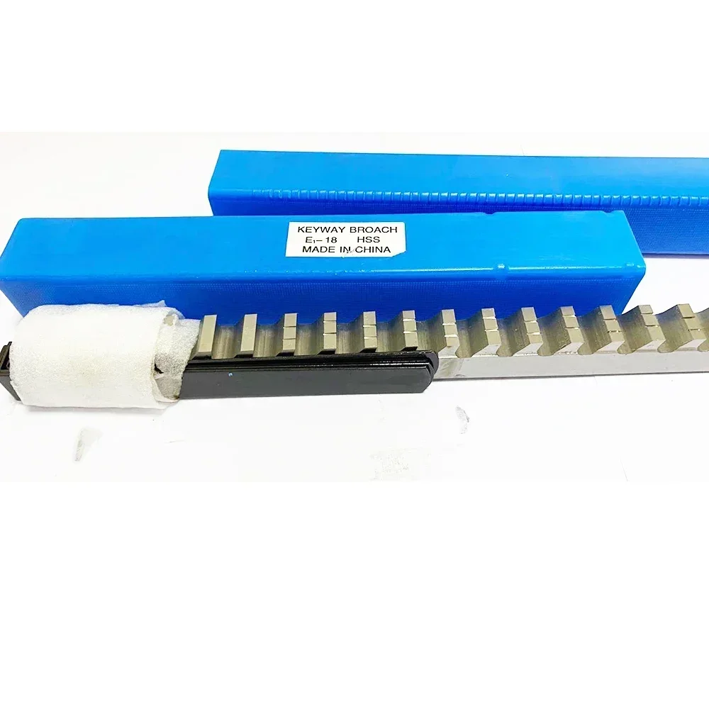 

Functional for E1-18 Keyway Broach Metric Size HSS High Speed Steel for CNC Cutting Machine Tool Metal Cutter