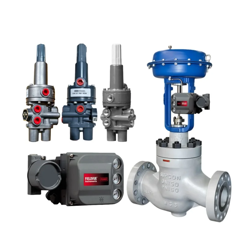 High Temperature Trip Valve Natural  Air Pneumatic Valve  Fisher 377 Pressure Sensing Trip Valve