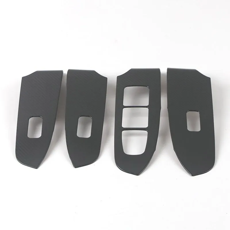 Car Window Switch Panel Adjust Cover Trim Stainless Steel Parts For WEY GWM Tank 500 T500 2023 Auto Interior Accessories Styling