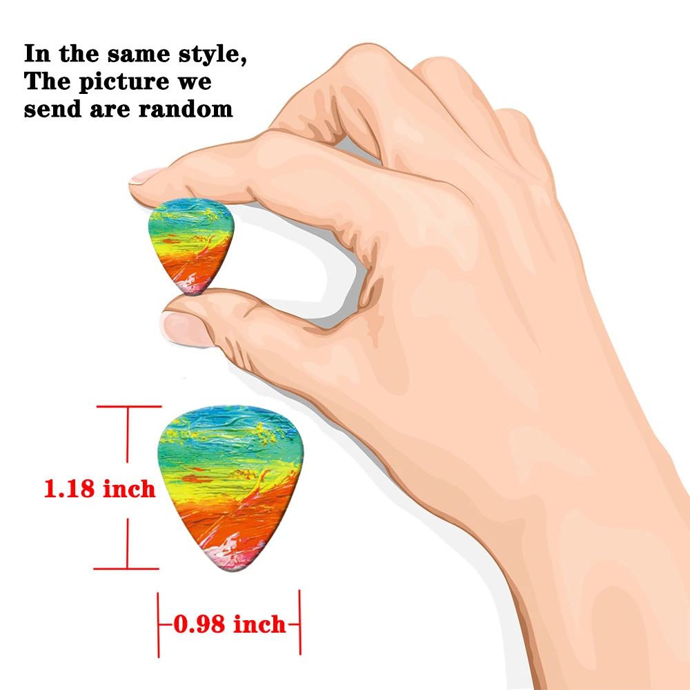 10 шт., аксессуары для гитары, 0,46/0,71/1,0 мм