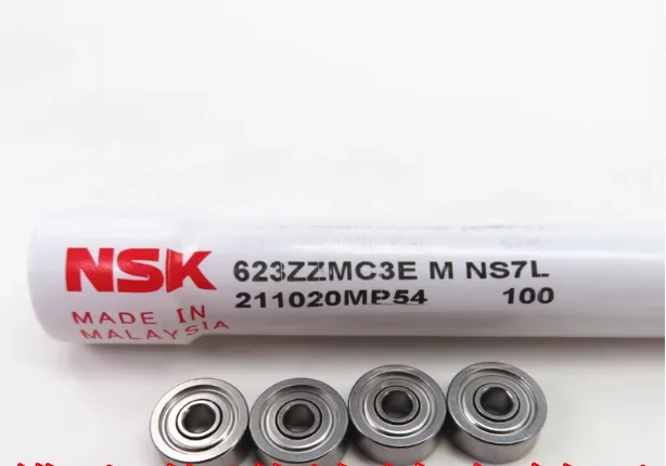 

50pcs/lot 3*10*4mm 623ZZ original NS K Deep Groove Ball bearing