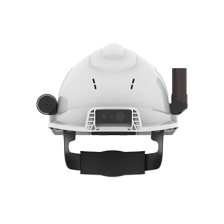 Industrial Work Engineering Carbon Fiber Construction Safety Helmet White Anti Smash Hard Hat