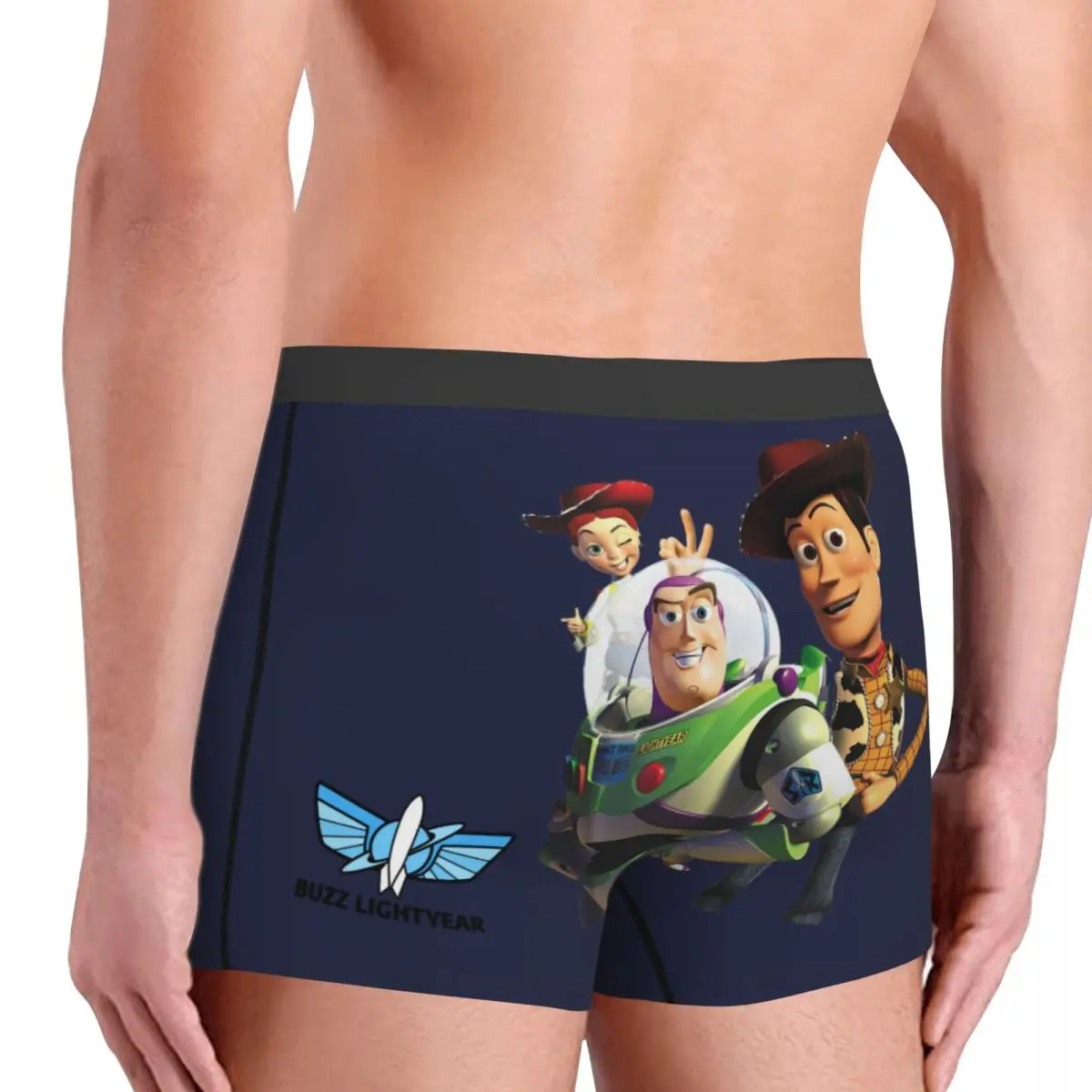 Buzz Lightyear Disney Toy Story Buzz Lightyear Underpants Breathbale Panties Man Underwear Comfortable Shorts Boxer Briefs