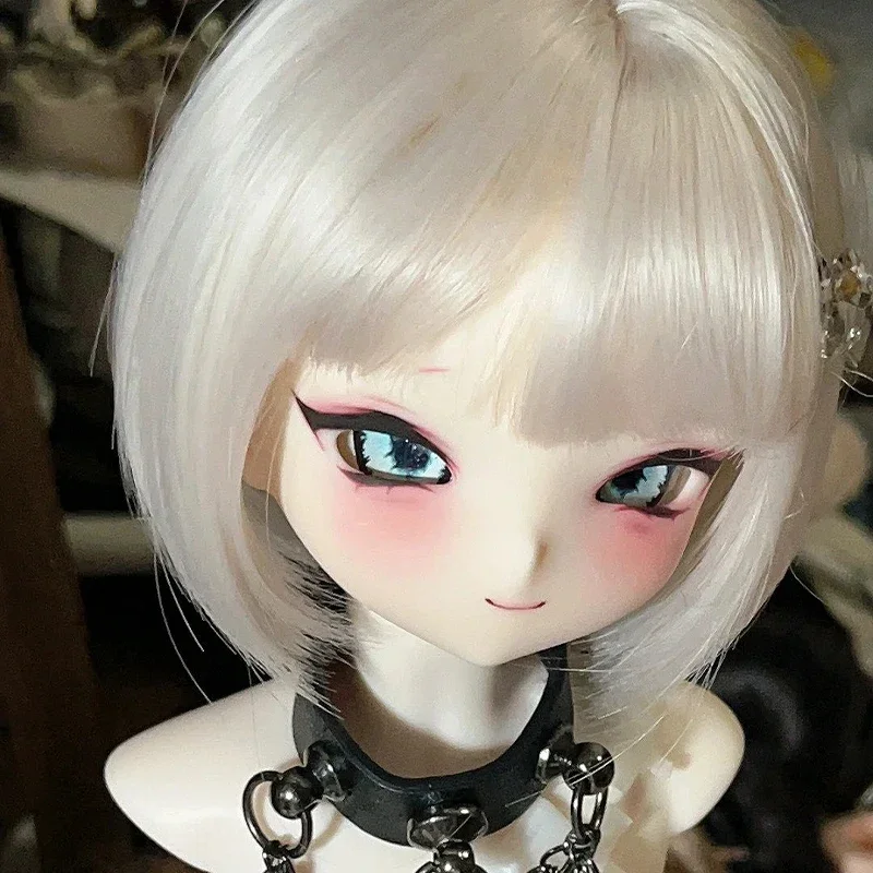 BJD 인형 1/3 귀여운 M306 머리 둘레 22cm 단일 머리 고품질 레진 장난감 메이크업 헤드 선물 천사 인형 특가 판매