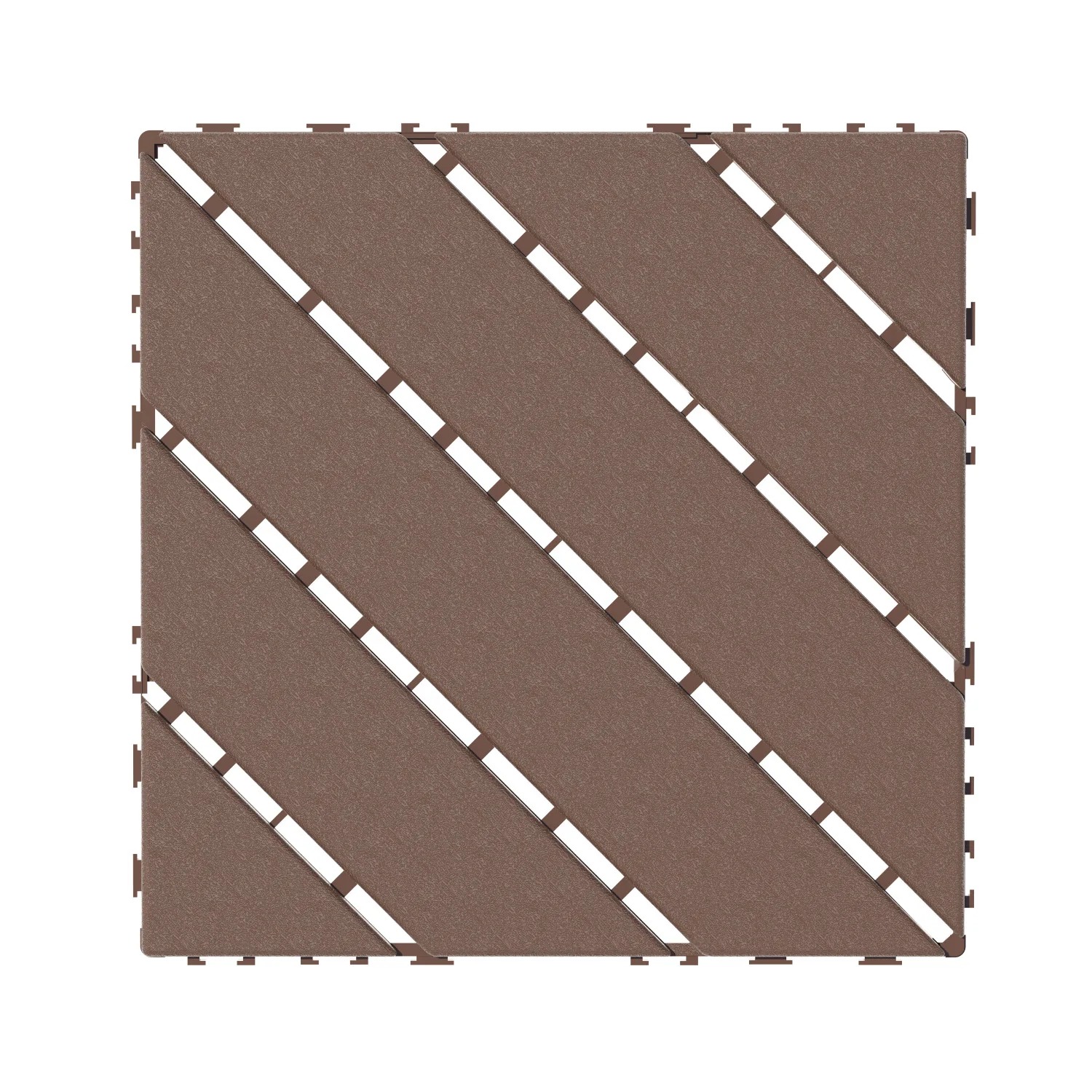 

Plastic Interlocking Deck Tiles, 44 Pack - Waterproof Patio Deck Tiles for Poolside Balcony Backyard, All Weather Use