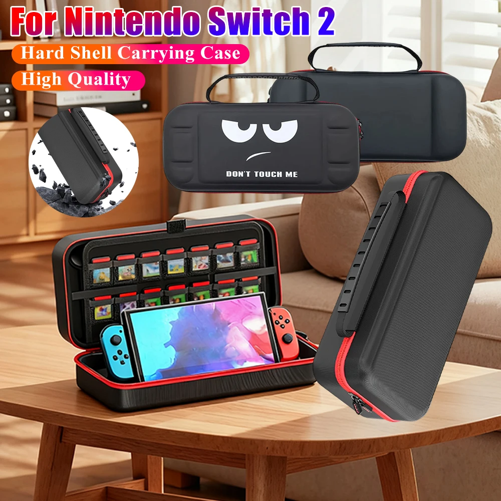 

Чехол для переноски Switch 2, жесткая сумка, дорожные сумки для хранения, износостойкая ручная сумка для Nintendo Switch 2, аксессуары