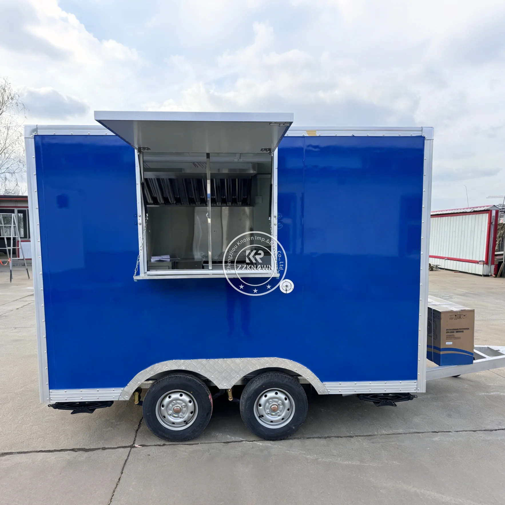

DOT Approved Mobile Food Trailer Concession Trailer Commercial Catering Truck Coffee Ice Cream Food Truck Fully Equipped