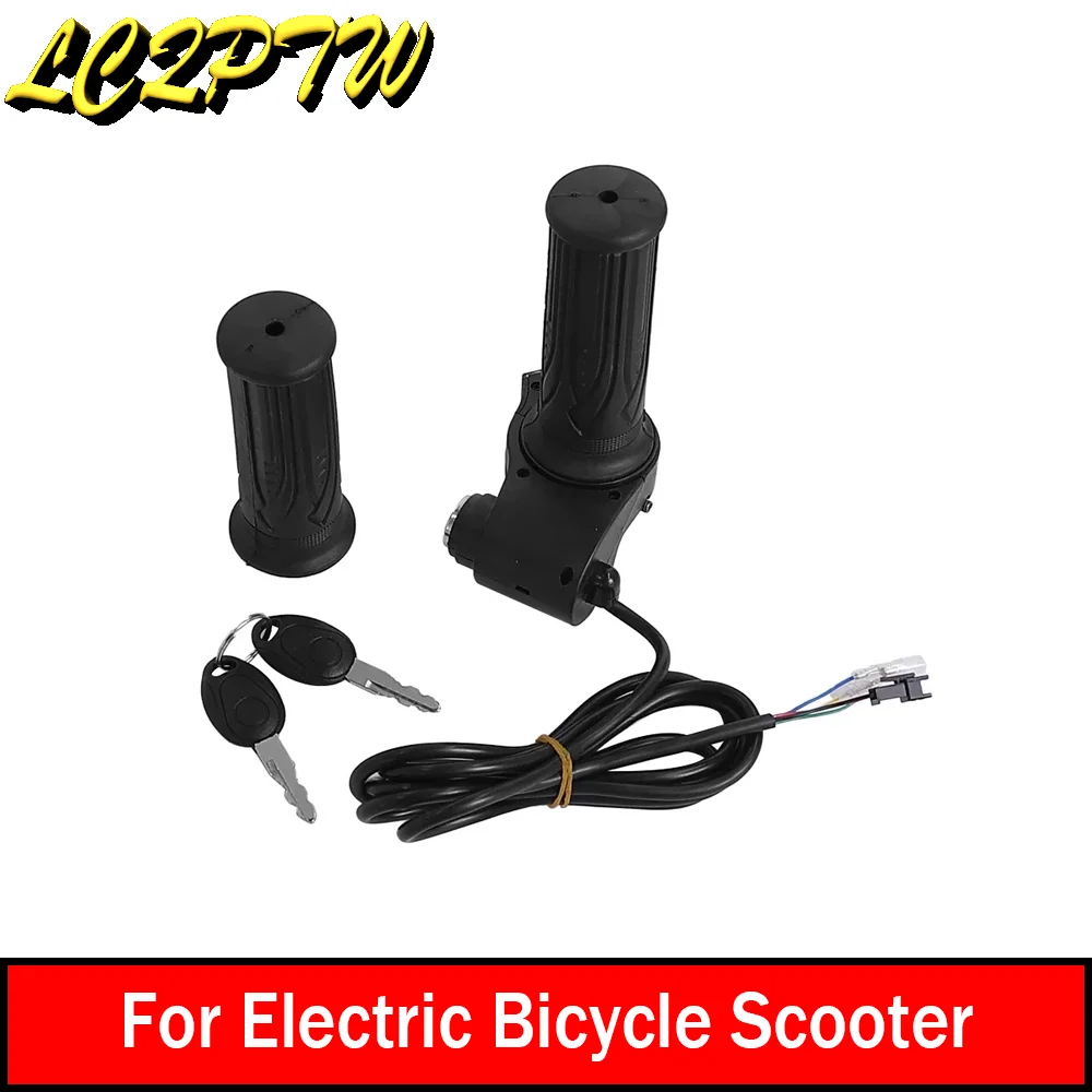 

Универсальный контроллер скорости для электросамокатов 24В 36В 48В 60В - Ручка газа с LED-дисплеем, запчасти для электровелосипедов